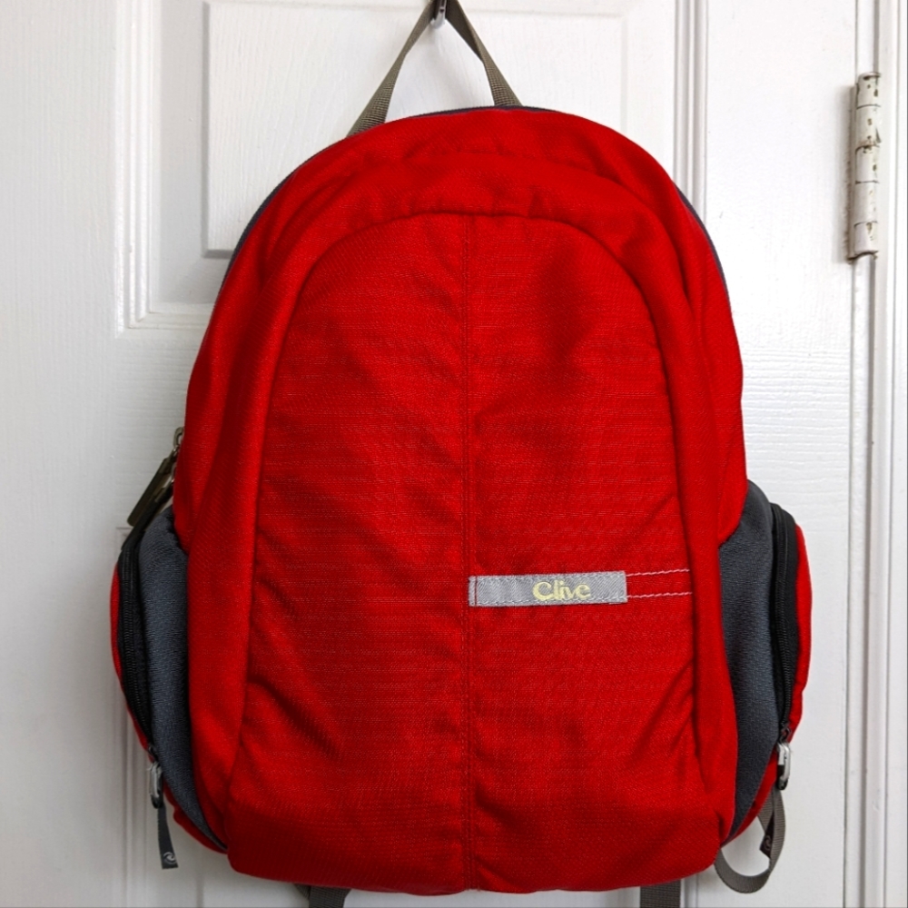Clive Red Outdoor Backpack
